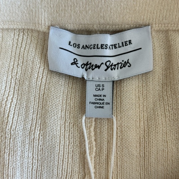 & Other Stories Ribbed Knit Shorts - Picture 5 of 9